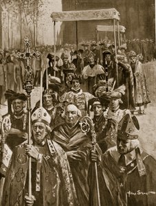 Le cortège de couronnement de Richard III - Allan (after) Stewart