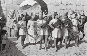 Retour de Shubbiluliuma de sa campagne syrienne