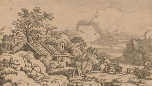 Cabane de charpentier - Allart van Everdingen