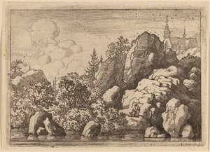Église sur une colline