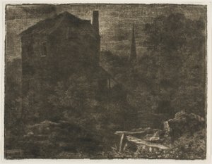 Paysage dans le style sombre - Allart van Everdingen