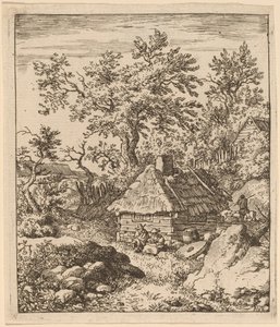Paysage avec Meule près d
