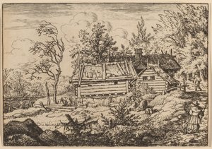 Pèlerin avec un chien, probablement vers 1645-1656
