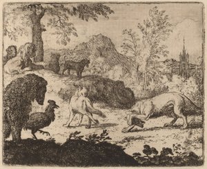 Reynard aveugle le loup d
