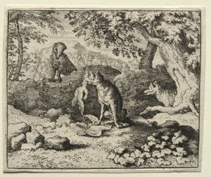 Renart le goupil : Le blaireau vient avertir Renart