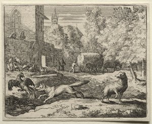 Renart le goupil : Renart chasse les poules