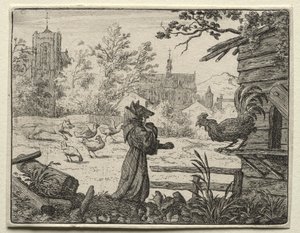 Renard le Goupil : Renard Déguisé en Moine - Allart van Everdingen