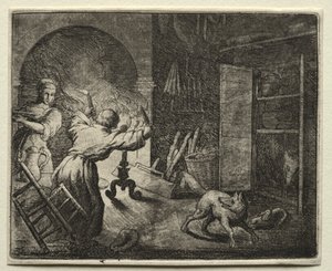 Reynard le Renard : Reynard vole un chapon - Allart van Everdingen