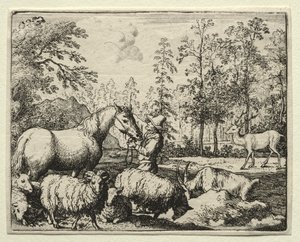 Renard le Goupil : Le Cheval Jaloux - Allart van Everdingen