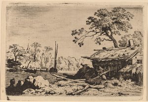 Cabane en ruine