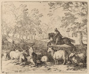 Le cheval forcé de poursuivre le cerf
