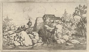 Le Cavalier sur le pont de pierre