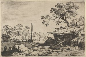 La cabane en ruine, 17ème siècle