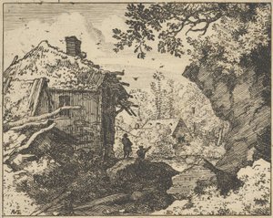 La Hutte de Paille Vue de Derrière, 17ème siècle