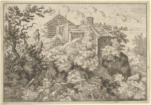 Les trois cottages sur la colline, XVIIe siècle