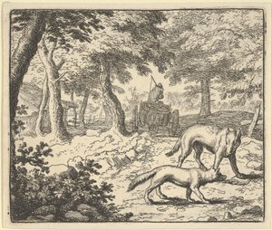 Le loup accuse Renard d
