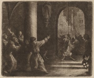 Le loup et la cloche du couvent, probablement c. 1645-1656