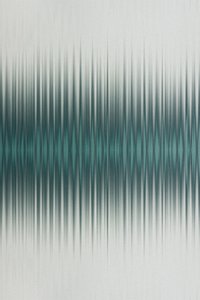 Vagues abstraites bleu sarcelle - Alma