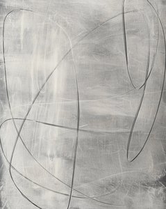 Des lignes argentées ondulantes - Alma