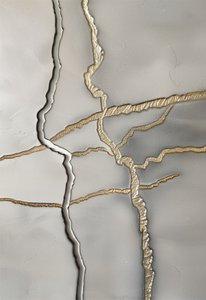 Texture « Fissures dorées » - Alma