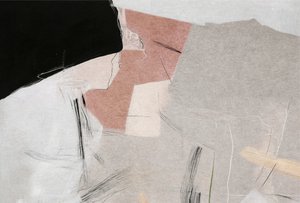 Composition abstraite aux tons discrets - Alma