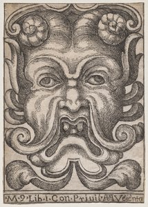 Masques grotesques : Masque 9, Livre I - Aloisio Giovannoli
