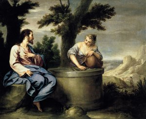 Le Christ et la Samaritaine - Alonso Cano