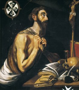 Saint Dominique pénitent. 1621 - Alonso Florin