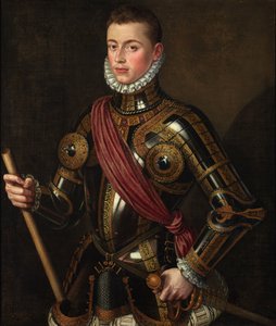 Espagnol :  Don Juan de Austria armado Don Juan de Austria armé - Alonso Sánchez Coello