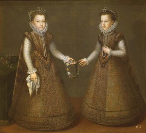 Les enfants Isabel Clara Eugenia et Catalina Micaela - Alonso Sánchez Coello