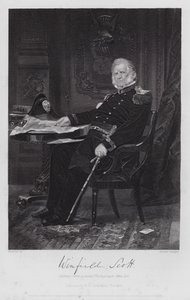 Winfield Scott (gravure) - Alonzo (after) Chappel