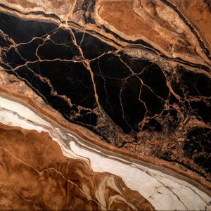 Marbre Black Gold Flow