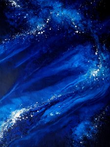 Nébuleuse Bleu Profond