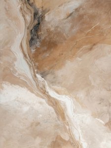 Le débit de la rivière du désert