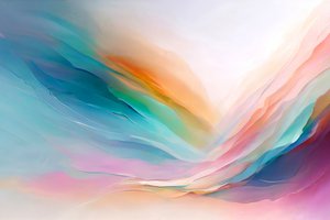 Des ondulations pastel de rêve