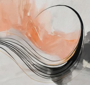 Abstrait « Pêche fluide »