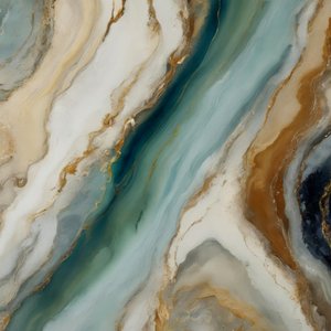 Agate bleu sarcelle fluide - Alpenglow Workshop