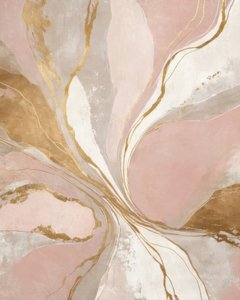 Flux de blush doré