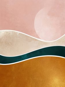 Soleil doré du désert