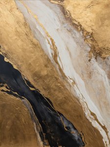 Le flux de marbre doré