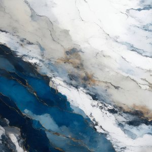 Flux de marbre nébuleux