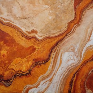 Courant de marbre orange