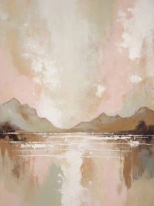 Reflets sereins des montagnes
