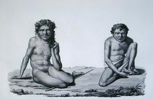 Port Jackson, Nouvelle-Hollande : Aborigènes des Montagnes Bleues, de 