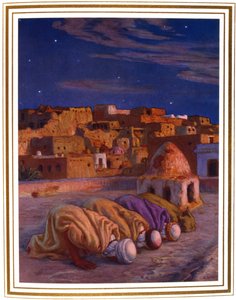 La prosternation La prière, 1918 - Alphonse Etienne Dinet