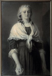 Portrait de la reine Marie-Antoinette (1755-1793) à la Conciergerie