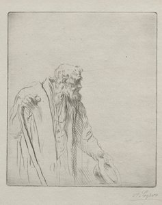Un mendiant - Alphonse Legros