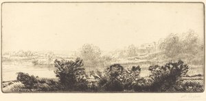 Bord de la Loire - Alphonse Legros