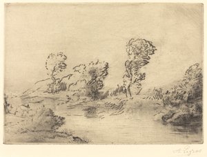 Bords de la Marne - Alphonse Legros