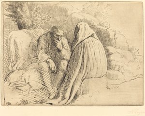 Campement de bohémiens